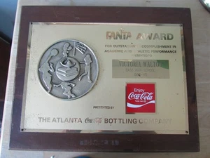 FANTA COCA COLA AWARD Plakette 12" x 15" - 1985 - Bild 1 von 9