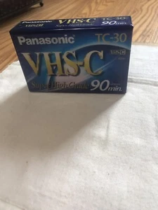 Panasonic VHS-TC-30 Video Cassette Tape Super High Grade 90 Minuten - Neu! - Bild 1 von 2