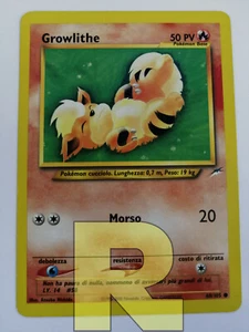 Growlithe ® Neo Destiny 68/105 ® Common ® Pokemon ® Italian ® EX - Picture 1 of 6