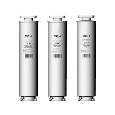 Kaufbei BEM 3er-SET Ersatzfilter (RO, PAC und CF) für BEM LINA/ IDA Wasserfilter - Bild 1 von 4