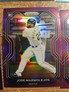 2021 Panini Prizm Purple #175 Jose Marmolejos Mariners - Combined Shipping! - Picture 1 of 1