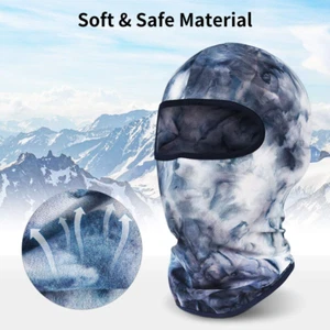 Kids Balaclava Ski Mask Winter Neck Warmer Helmet Liner Hood Hat for Boys Girls - Picture 1 of 32