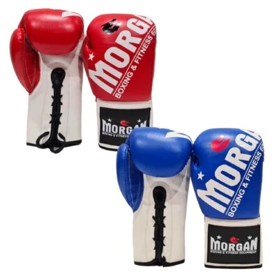 Morgan Sports - Guantes de Boxeo Noche de Lucha V2 - Aprobados por MASA - Pro - 8 a 10 OZ Foto 1 de 4