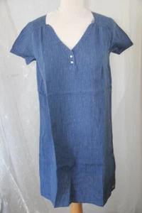 ORIGINAL HARRIS WILSON Kleid Leinen blau gestreift Gr. 2 oder 38 neu - Bild 1 von 1