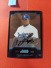2004 Bowman Chrome Draft #38 Cory Dunlap, Rookie, cd1