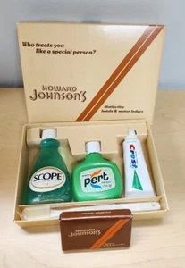 Vintage Howard Johnson’s Hotel Motel Personal Amenities Kit Sealed New - Picture 1 of 5