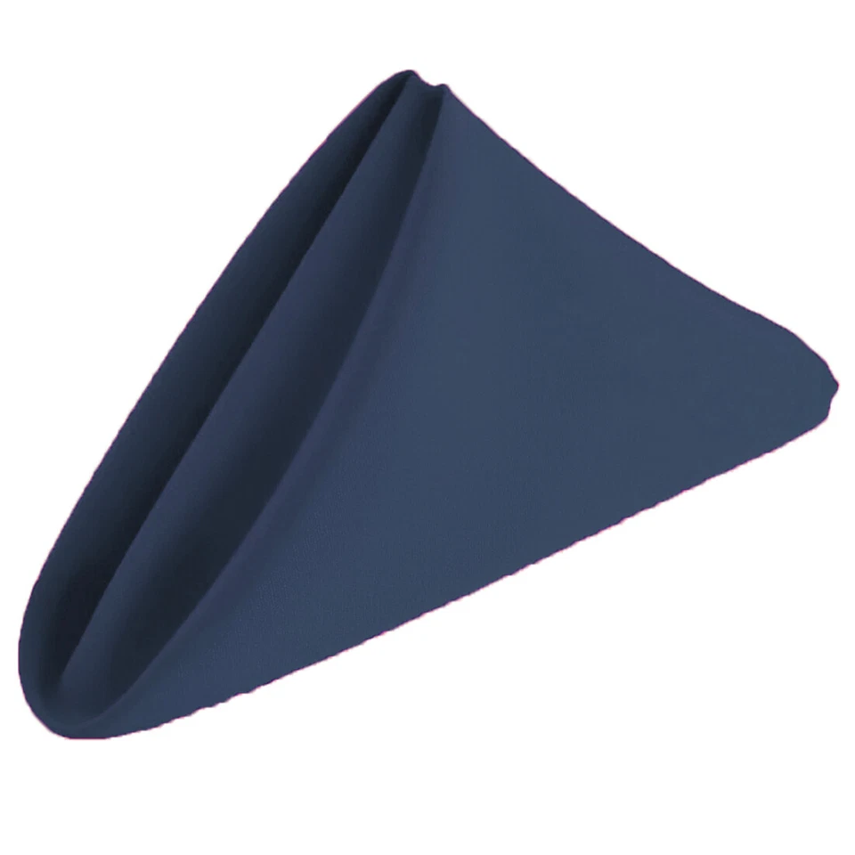 20" x 20" Polyester Dinner Napkins for Wedding Party Event Decor (Pack of 10) - Image 1 of 1