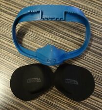 Interface faciale  avec cache objectif pour Oculus Quest 2 - Bleu foncé 