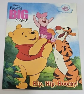 Disney Winnie Pooh Piglet's Big Movie Hip, Hip, Hooray Coloring Book  - Picture 1 of 1