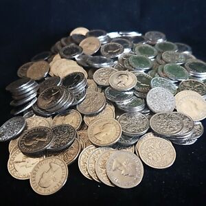 SIXPENCE Coins - Clean Shiny Best Quality Sixpences Wedding Gift Bulk Lot