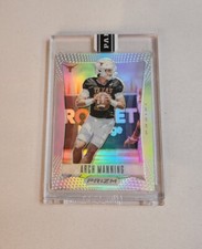 2023 Panini Prizm Arch Manning Throwback Silver Prizm 106/250 Rookie Card