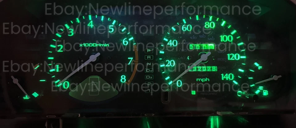 KIT de bombilla LED Green Gauge Cluster para Acura CL Base y Premium Coupé 1997-1999 Foto 1 de 1