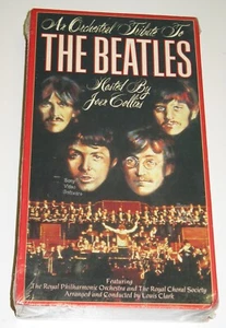 Beatles  “An Orchestral Tribute To The Beatles" Joan Collins VHS NEW SEALED - Picture 1 of 2