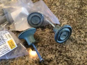 8-NIP “Mascot Hardware Round Dresser Drawer Knob 1-1/2" Distressed Grey cast iro - Picture 1 of 11