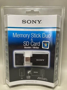 Sony Memory Stick Duo & SD Card Reader/Writer MRW68E-D1 - Picture 1 of 6