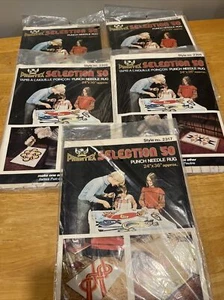 Phentex Punch Needle Rug Pattern 5 Styles No 2324 2318 2305(2) 2317 Each 24x36” - Picture 1 of 6