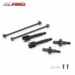 Eje delantero de acero #45 eje trasero Dogbone para Losi 1-16 mini-B 1-18 mini-T 2x2 - Imagen 1 de 8