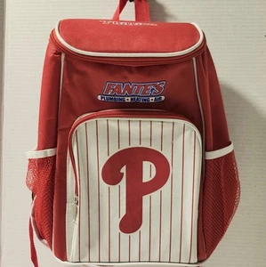 Philadelphia Phillies Pinstriped Mini Cooler Backpack MLB Baseball BBQ FANTE'S - Picture 1 of 8