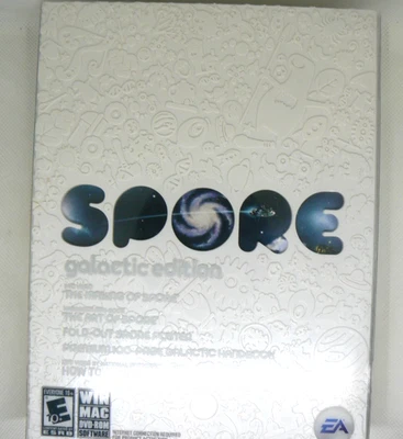 Spore: Galactic Edition (PC/Mac, 2008) – 2 Discs + Handbook + Extras, Complete - Image 1 of 4