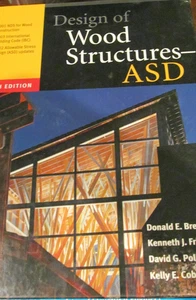 *DESIGN VON HOLZKONSTRUKTIONEN - WIE ABGEBILDET von Donald Breyer & Kenneth Fridley 5. Auflage HB - Bild 1 von 3