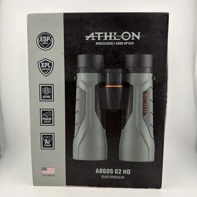 LEER Binoculares HD Athlon Argos G2 10x50mm Foto 1 de 4