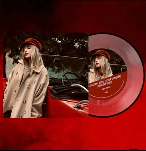 Taylor Swift Messagein A Bottle Limited Edition 7 Import Clear Vinyl EP RARE! - Picture 1 of 3