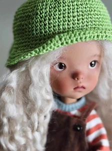 Bambola 1/6 BJD Doudou colore marrone chiaro 2 - trucco viso gratuito + occhi gratuiti - Foto 1 di 6