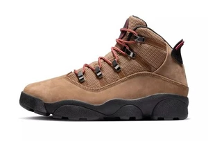 Nike Air Jordan Winterized 6 Rings Rocky Tan Black Red FV3826-202 Mens Size 8.5 - Picture 1 of 7