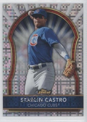 2011 Topps Finest X-Fractor /299 Starlin Castro #33 - Image 1 of 2