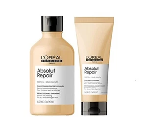 Loreal Serie Expert Absolut Repair Gold Shampoo 10.1 oz & Conditioner 6.7 oz - Picture 1 of 2