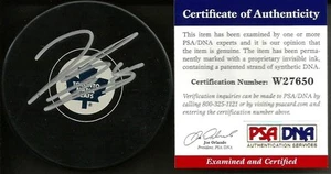 Jonathan Bernier TORONTO MAPLE LEAFS Signed Auto Hockey Puck PSA/DNA COA #1 - Picture 1 of 1