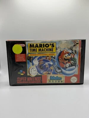 Mario’s Time Machine SNES Super Nintendo Entertainment System CASE ONLY - Image 1 of 4
