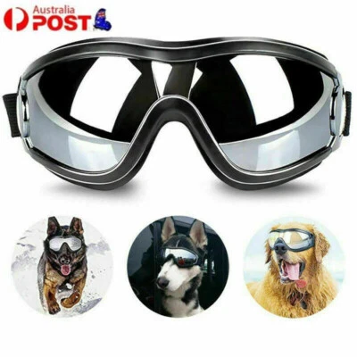 Dog Goggles UV Protection Windproof Anti-breaking Eye Wear Pet Sunglasses - image 1 of 4