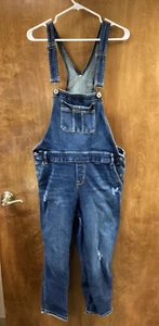 Women "Torrid" blue denim overalls Size 16. P.O. - Picture 1 of 2