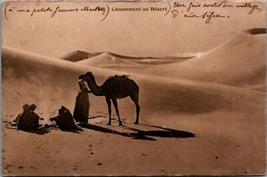 Postal de colección Africa Campement au Désert B151 - Imagen 1 de 2