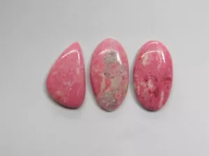 Piedra preciosa suelta cabujón tulita rosa 100 % natural para joyería 57 quilates ME-2769 - Imagen 1 de 4