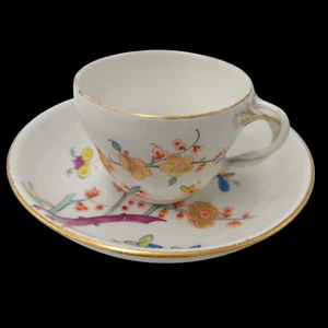 Antique 18 Century Royal Vienna Kakiemon Tea Cup & Saucer Porcelain STUNNING - Picture 1 of 10