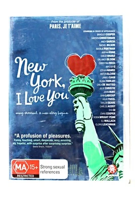 New York, I Love You (DVD, 2010) Brand New & Sealed Region 4 DVD - image 1 of 3