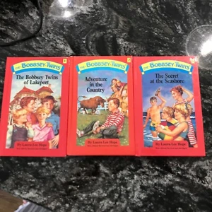 BOBBSEY TWINS BOOKS 1989 BY LAURA LEE HOPE. LOT Of 3 Hardcover 1,2,3 - Imagen 1 de 4