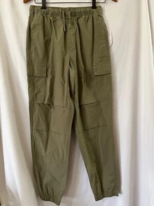 Wonder Nation Boys Pull on Outdoor Green Cargo Jogger Pants Pockets many sizes - Picture 1 of 4