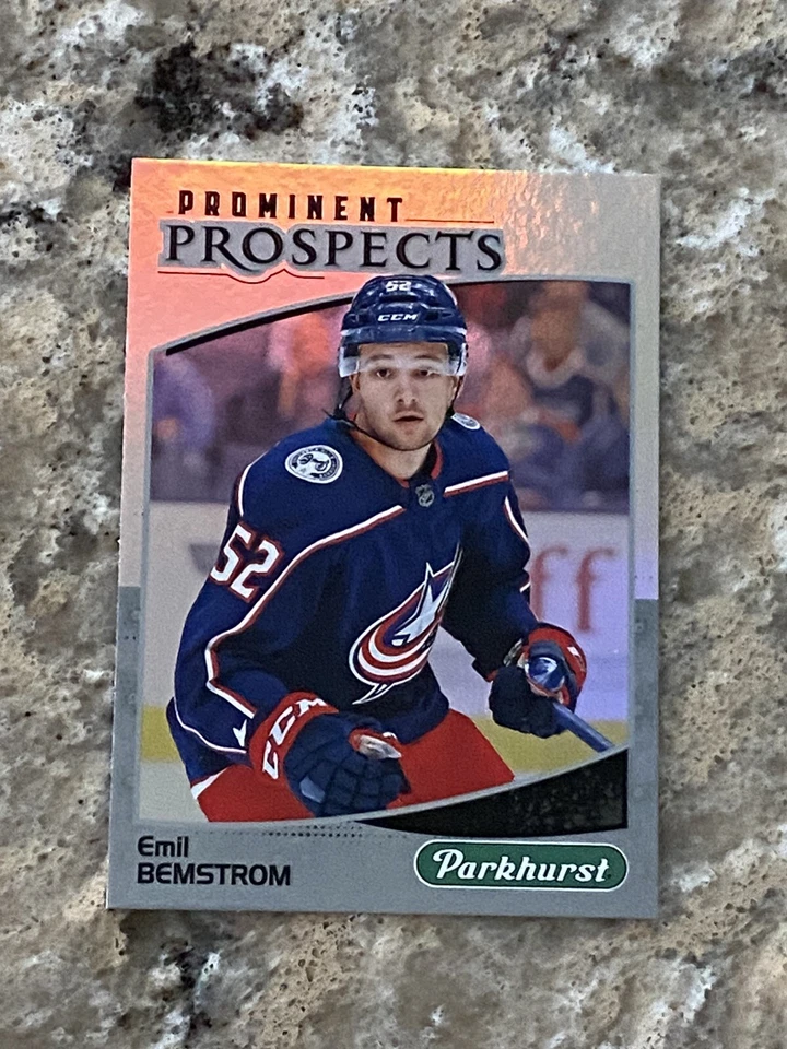 2019-20 Parkhurst Hockey Prominent Prospects FOIL Emil Bemstrom #PP-7 - Image 1 of 1