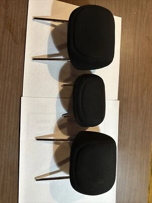 Dodge Dart 2013 2014 2015 2016 reposacabezas trasero derecho centro izquierdo tela negro Foto 1 de 4