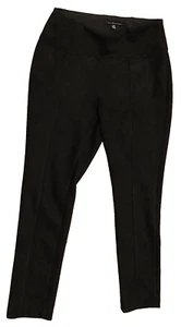 Andrew Marc Pants Women's Black Size M Soft Stretch Faux Suede Pull On - Picture 1 of 8