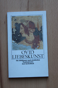 Buch - OVID LIEBESKUNST  it 164 mit Abbildungen etruskischer Wandmalerei insel