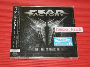 5ET FEAR FACTORY RE-INDUSTRIALIZED WITH BONUS TRACK JAPAN 2 CD SET - Picture 1 of 3