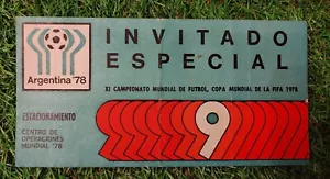 Copa Mundial 1978 Invitado Especial River Plate parece partido VIP aparcamiento - Imagen 1 de 11