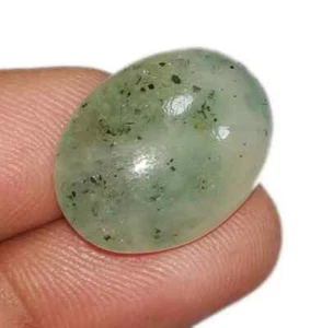 Loose Gemstone 17.50 Ct Natural Russian Emerald Enhanced Oval Shape Certificate - Picture 1 of 6