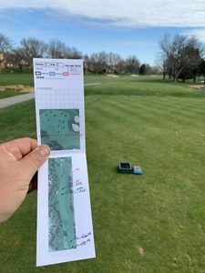 Golf Yardage Book Template Do-it-Yourself - Picture 1 of 4