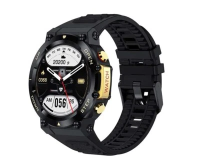 Smart Watch for Men Waterproof Smartwatch Bluetooth iPhone Samsung NEW - Image 1 of 3