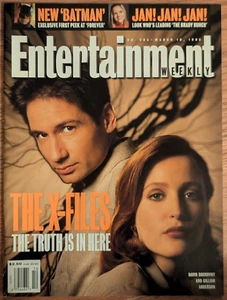 X-FILES ENTERTAINMENT WEEKLY MAGAZINE MARCH 10, 1995 ANDERSON DUCHOVNY - Picture 1 of 1